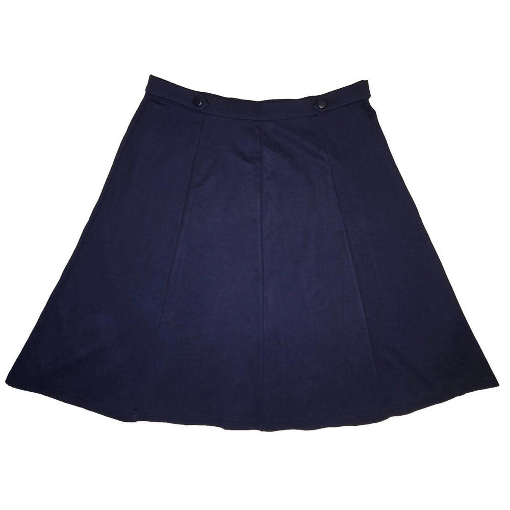 Christopher Banks Navy Blue Long Modest‎ Skirt Women’s SZ PXL NEW WITH TAGS